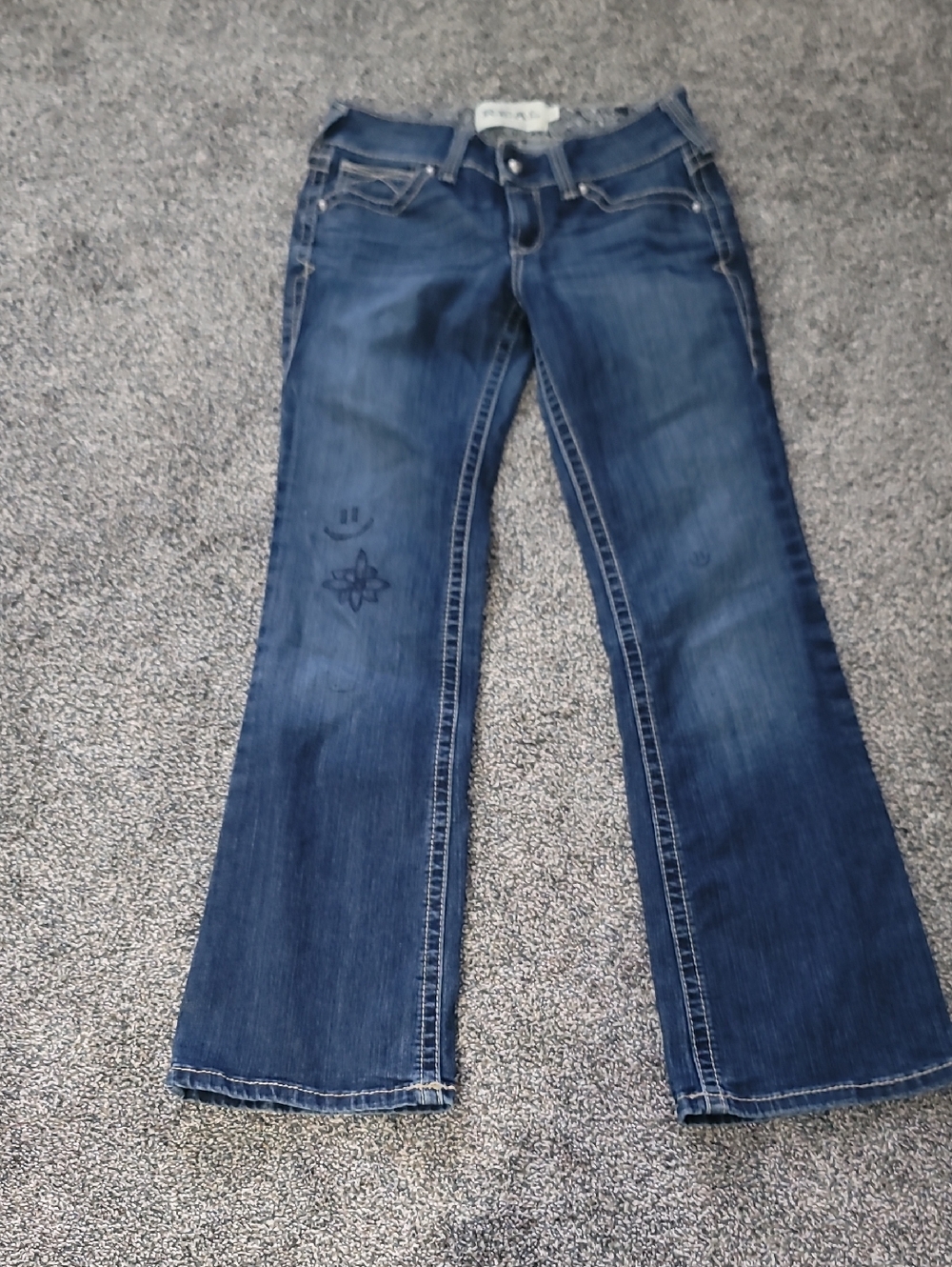 Ariat Women's Blue Flare Jeans